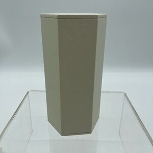 Beige Hexagon Jewelry Presentation Box Watch Bracelet Display Storage Case